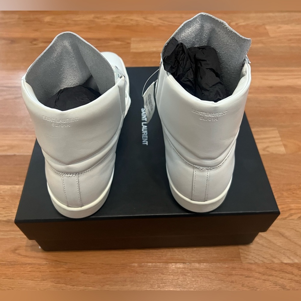 Saint Laurent SL/01H high top sneakers size EU 41 US 8 - Picture 2 of 9